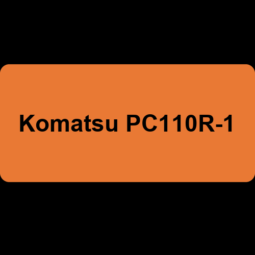 Komatsu PC110R-1